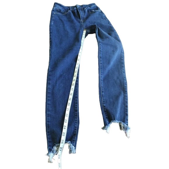 Special A Jeans Womens 25 Stretch Raw Hem Ankle Summer School - Picture 9 of 13